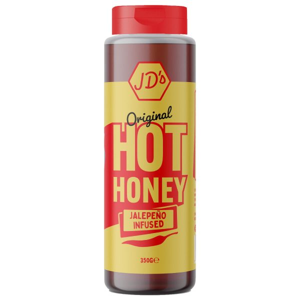 JD's Hot Jalapeño Honey - 250g bottle
